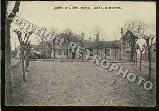 Ville de CENONSURVIENNE Carte postale ancienne