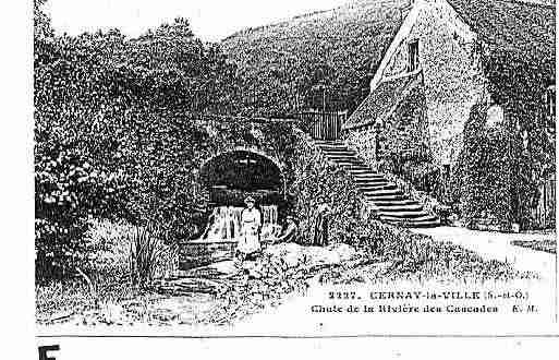 Ville de CERNAYLAVILLE Carte postale ancienne Ville de CERNAYLAVILLE Carte postale ancienne