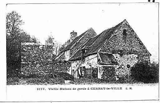 Ville de CERNAYLAVILLE Carte postale ancienne