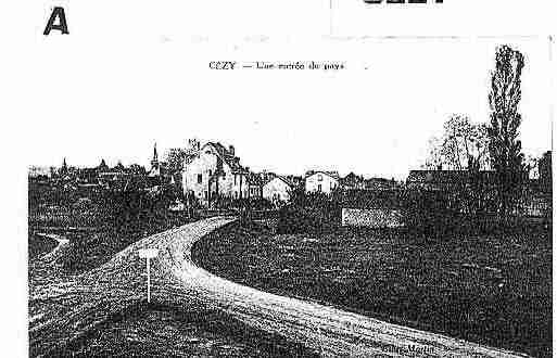 Ville de CEZY Carte postale ancienne