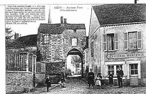 Ville de CEZY Carte postale ancienne