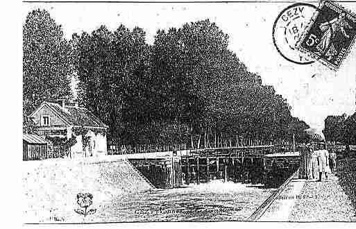 Ville de CEZY Carte postale ancienne