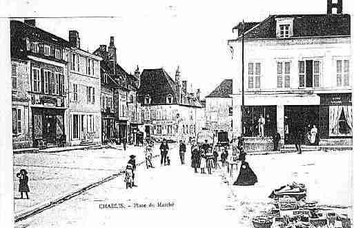 Ville de CHABLIS Carte postale ancienne