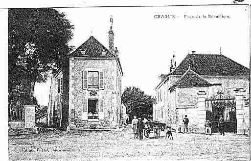 Ville de CHABLIS Carte postale ancienne