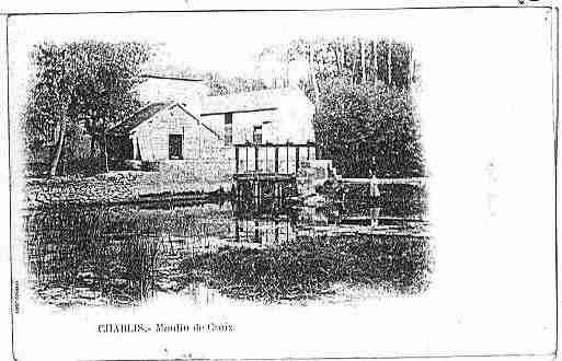 Ville de CHABLIS Carte postale ancienne