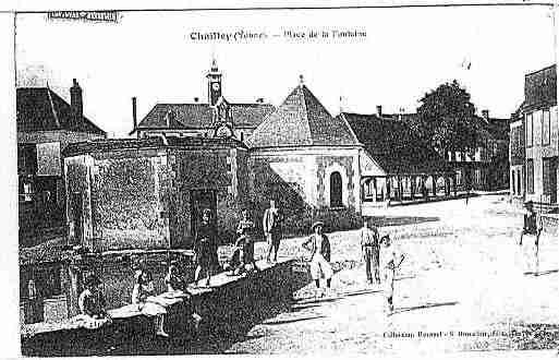 Ville de CHAILLEY Carte postale ancienne