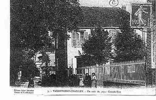 Ville de CHAILLEY Carte postale ancienne