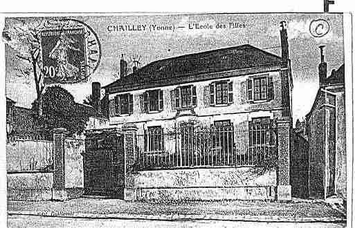 Ville de CHAILLEY Carte postale ancienne