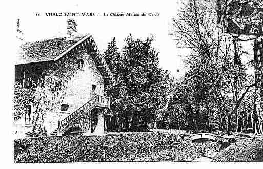 Ville de CHALOSAINTMARS Carte postale ancienne
