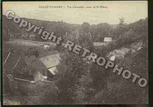 Ville de CHALOSAINTMARS Carte postale ancienne