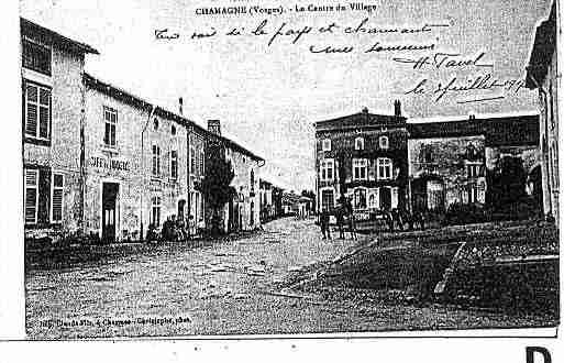 Ville de CHAMAGNE Carte postale ancienne