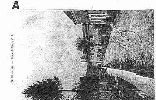 Ville de CHAMOUX Carte postale ancienne