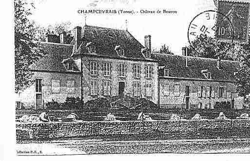 Ville de CHAMPCEVRAIS Carte postale ancienne