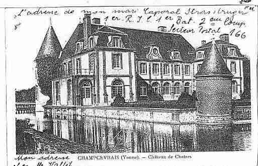 Ville de CHAMPCEVRAIS Carte postale ancienne