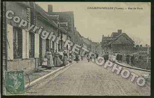 Ville de CHAMPIGNELLES Carte postale ancienne