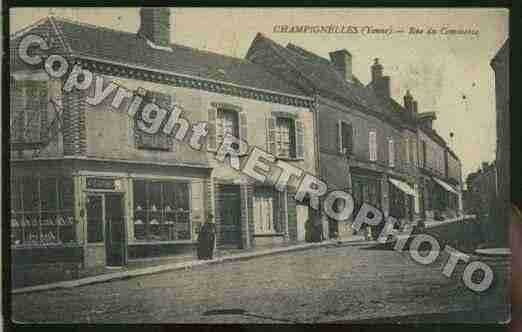 Ville de CHAMPIGNELLES Carte postale ancienne