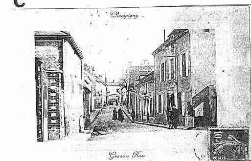 Ville de CHAMPIGNY Carte postale ancienne