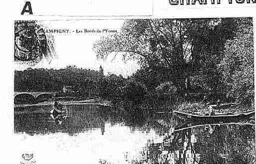 Ville de CHAMPIGNY Carte postale ancienne