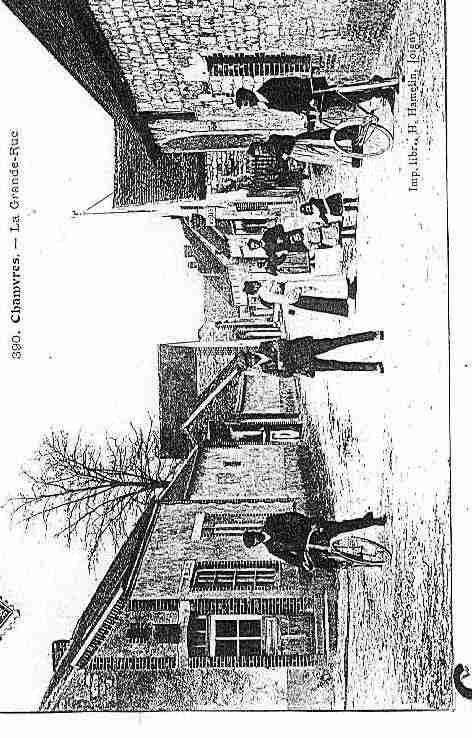 Ville de CHAMVRES Carte postale ancienne Ville de CHAMVRES Carte postale ancienne