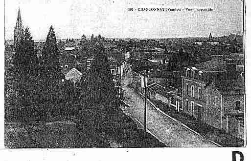 Ville de CHANTONNAY Carte postale ancienne