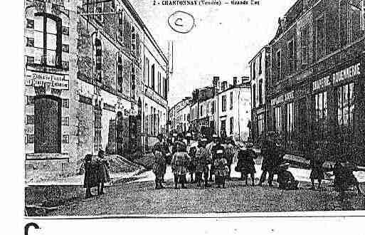 Ville de CHANTONNAY Carte postale ancienne