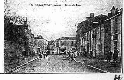 Ville de CHANTONNAY Carte postale ancienne