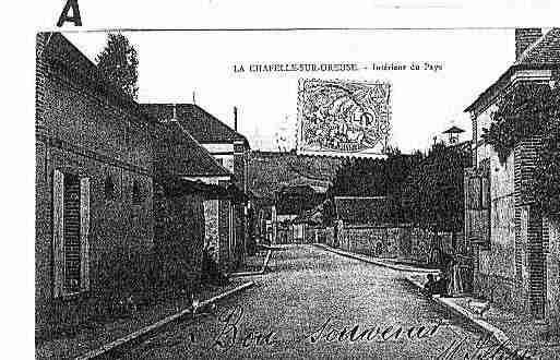 Ville de CHAPELLESUROREUSE(LA) Carte postale ancienne