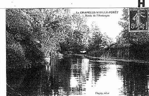 Ville de CHAPELLEVIEILLEFORET(LA) Carte postale ancienne