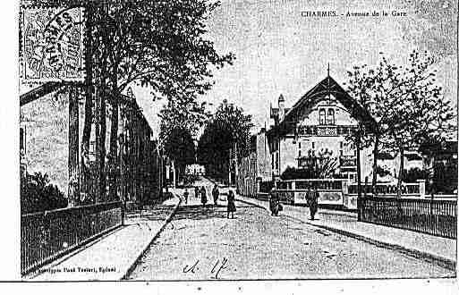 Ville de CHARMES Carte postale ancienne