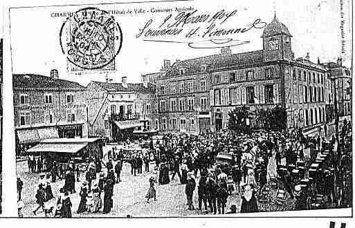 Ville de CHARMES Carte postale ancienne