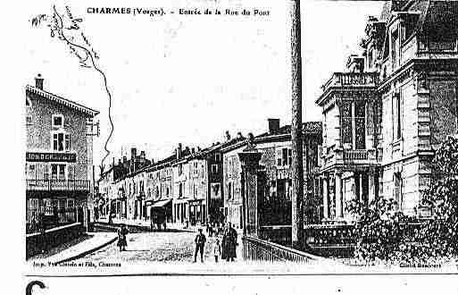Ville de CHARMES Carte postale ancienne