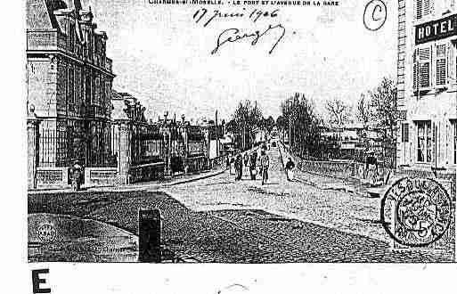 Ville de CHARMES Carte postale ancienne