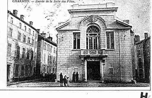 Ville de CHARMES Carte postale ancienne