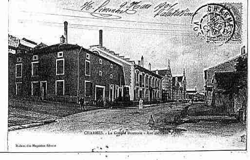 Ville de CHARMES Carte postale ancienne