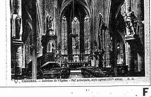 Ville de CHARMES Carte postale ancienne
