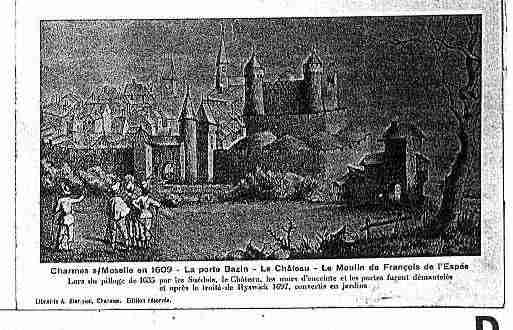 Ville de CHARMES Carte postale ancienne