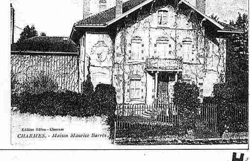 Ville de CHARMES Carte postale ancienne