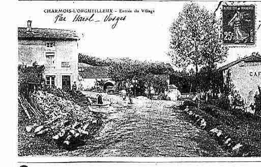 Ville de CHARMOISL\'ORGUEILLEUX Carte postale ancienne