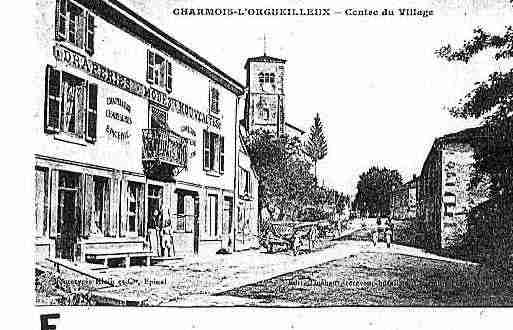 Ville de CHARMOISL\'ORGUEILLEUX Carte postale ancienne