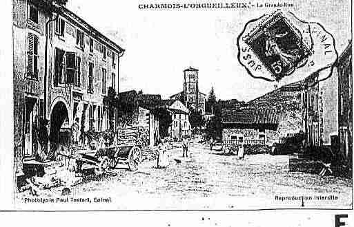 Ville de CHARMOISL\'ORGUEILLEUX Carte postale ancienne