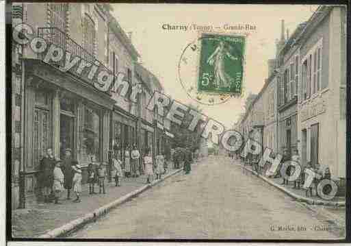 Ville de CHARNY Carte postale ancienne