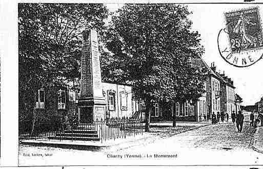 Ville de CHARNY Carte postale ancienne