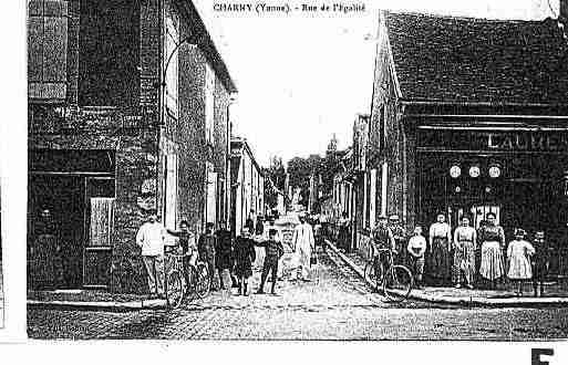 Ville de CHARNY Carte postale ancienne