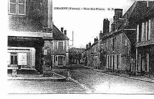 Ville de CHARNY Carte postale ancienne