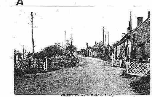 Ville de CHARNY Carte postale ancienne