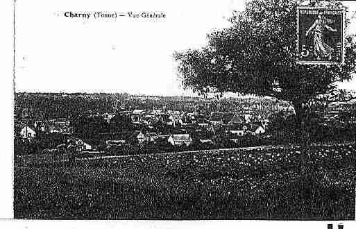 Ville de CHARNY Carte postale ancienne