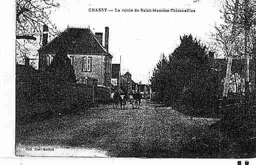 Ville de CHASSY Carte postale ancienne