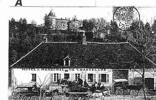 Ville de CHASTELLUX Carte postale ancienne