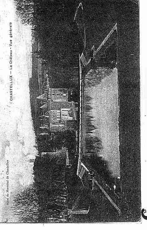 Ville de CHASTELLUX Carte postale ancienne