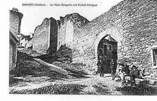 Ville de CHATEAUNEUFDEGADAGNE Carte postale ancienne